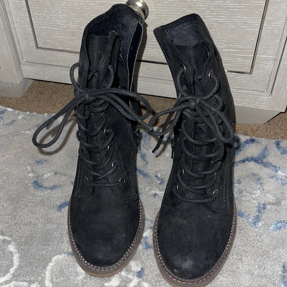 Black Heeled Booties